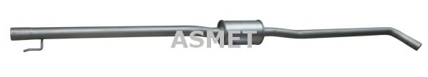 Средний глушитель выхлопных газов ASMET 30.015