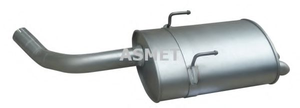 Глушитель выхлопных газов конечный ASMET 30.018