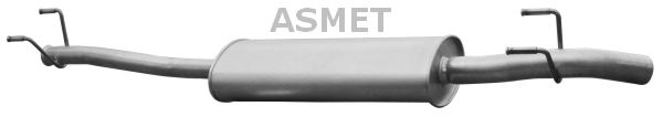 Глушитель выхлопных газов конечный ASMET 02.052