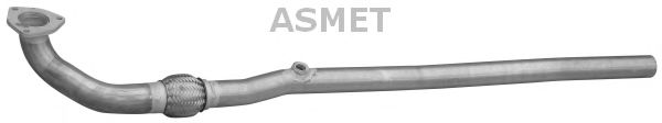 Приемная труба глушителя ASMET 05.121