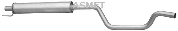 Средний глушитель выхлопных газов ASMET 05.155