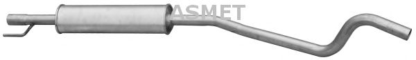 Средний глушитель выхлопных газов ASMET 05.179