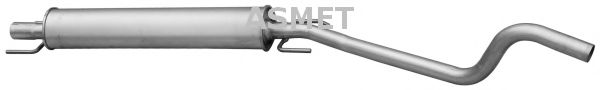 Средний глушитель выхлопных газов ASMET 05.181