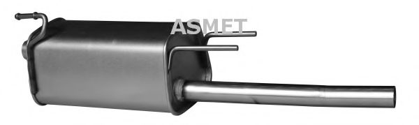 Глушитель выхлопных газов конечный ASMET 05.168