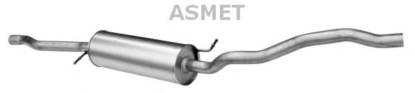 Средний глушитель выхлопных газов ASMET 03.098