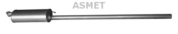 Средний глушитель выхлопных газов ASMET 07.188