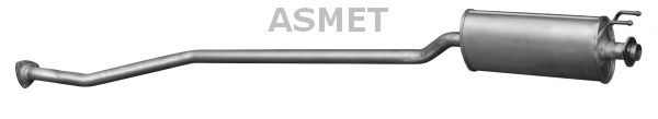 Средний глушитель выхлопных газов ASMET 13.028