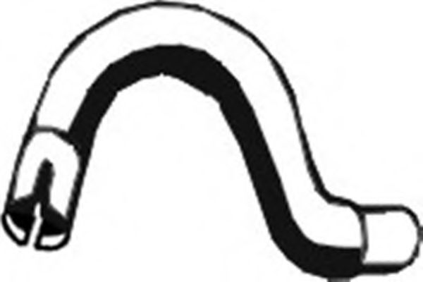 Приемная труба глушителя ASMET 18.017