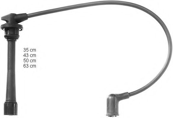 Комплект проводов зажигания CHAMPION CLS130