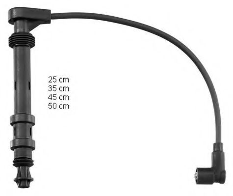 Комплект проводов зажигания CHAMPION CLS137