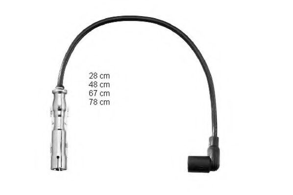 Комплект проводов зажигания CHAMPION CLS070