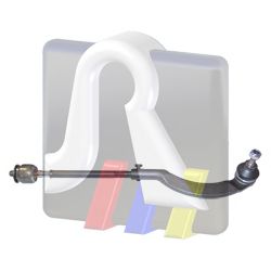 Рулевая тяга RTS 90-00497-1