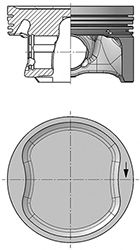 Поршень kolbenschmidt 40571600