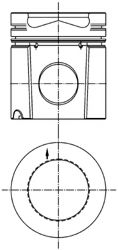 Поршень kolbenschmidt 99436600