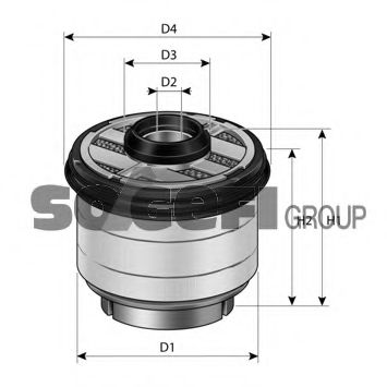 Топливный фильтр Fiaam FA6109ECO Топливный фильтр Fiaam FA6109ECO