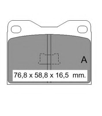 Тормозные колодки vema 832803