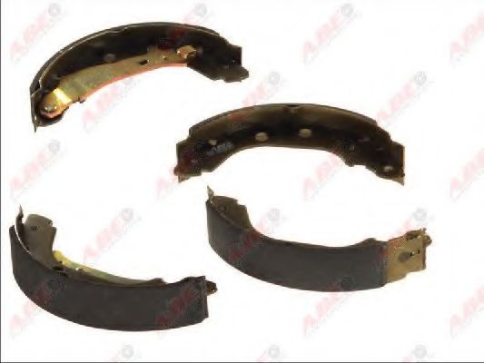 Тормозные колодки барабанные ABE C01002ABE