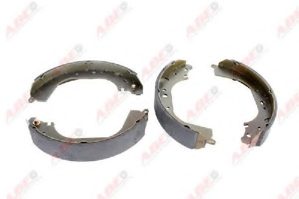 Тормозные колодки барабанные ABE C01045ABE