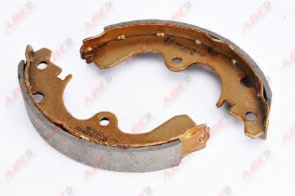 Тормозные колодки барабанные ABE C02047ABE
