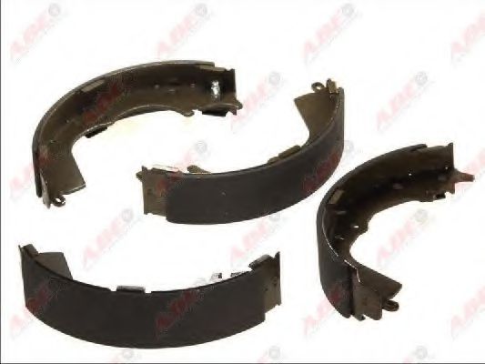 Тормозные колодки барабанные ABE C02072ABE