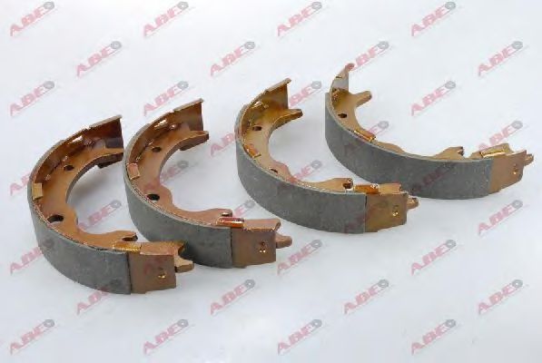 Тормозные колодки барабанные ABE C04019ABE