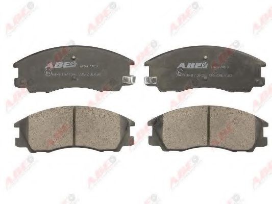 Тормозные колодки ABE C10512ABE