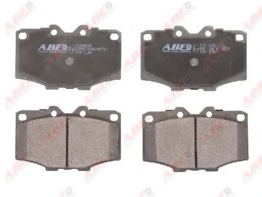 Тормозные колодки ABE C12036ABE