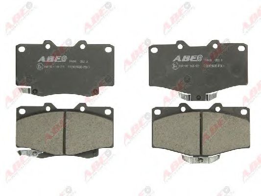 Тормозные колодки ABE C12089ABE