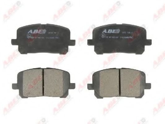 Тормозные колодки ABE C12102ABE