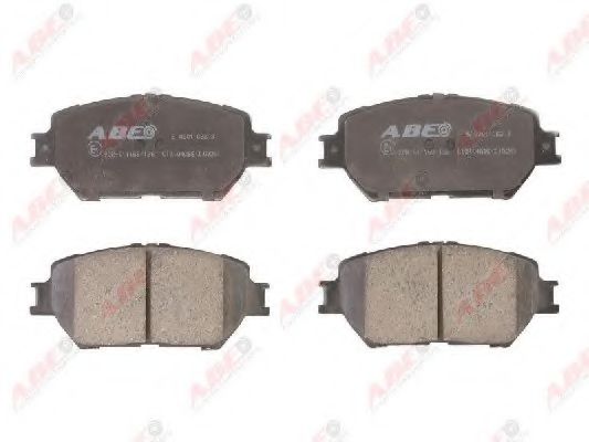 Тормозные колодки ABE C12104ABE