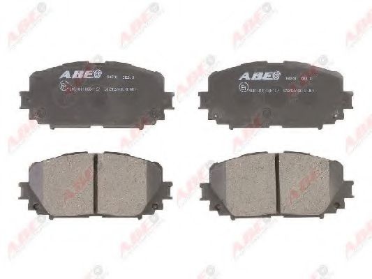 Тормозные колодки ABE C12127ABE