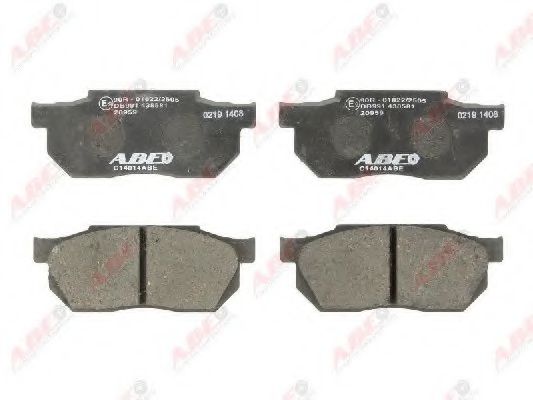 Тормозные колодки ABE C14014ABE