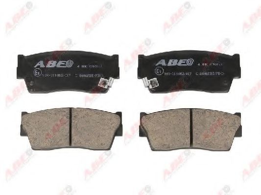 Тормозные колодки ABE C18006ABE