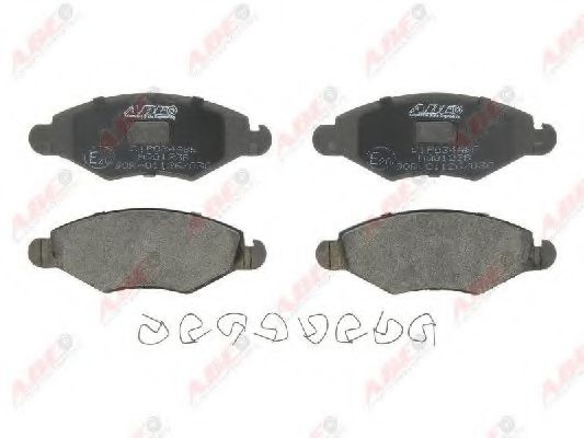 Тормозные колодки ABE C1P034ABE
