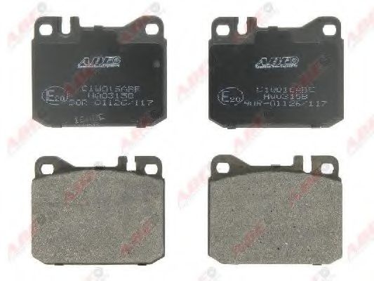 Тормозные колодки ABE C1W016ABE
