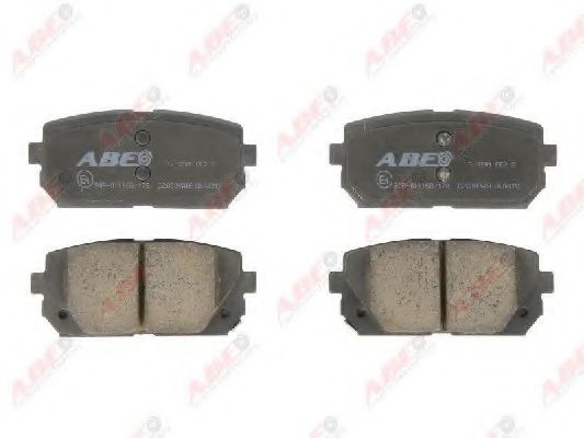 Тормозные колодки ABE C20309ABE