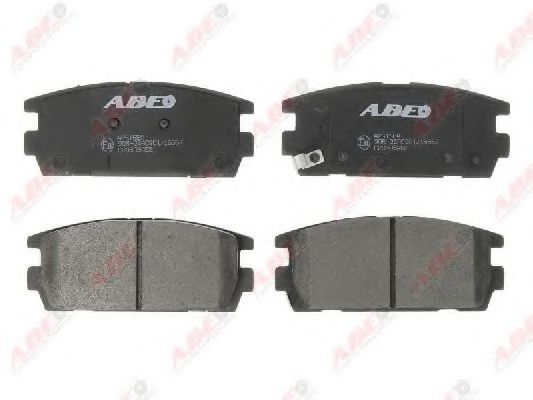Тормозные колодки ABE C20506ABE