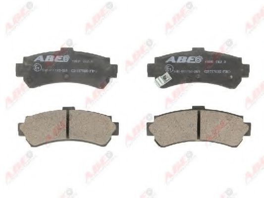 Тормозные колодки ABE C21037ABE