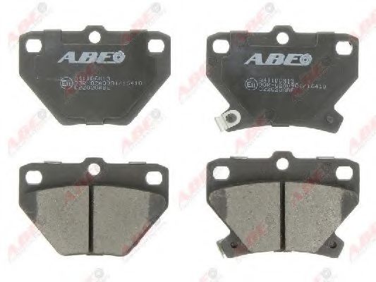 Тормозные колодки ABE C22020ABE