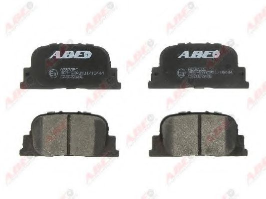 Тормозные колодки ABE C22022ABE