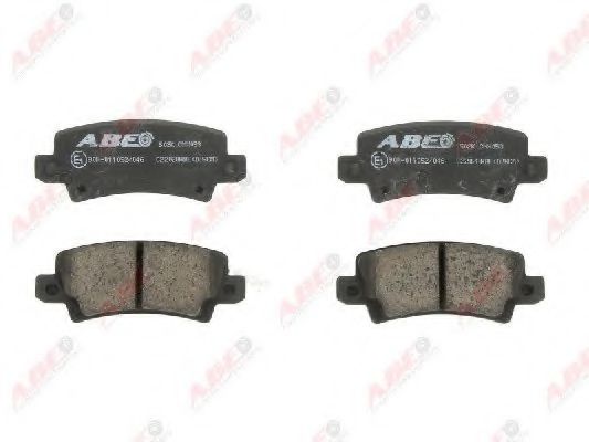 Тормозные колодки ABE C22028ABE