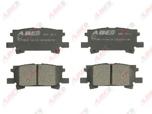 Тормозные колодки ABE C22032ABE