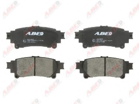 Тормозные колодки ABE C22042ABE