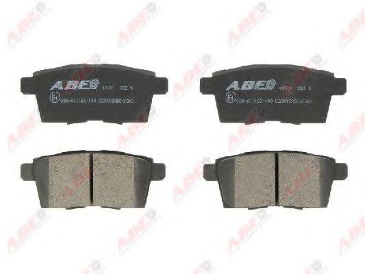 Тормозные колодки ABE C23015ABE