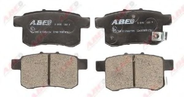 Тормозные колодки ABE C24017ABE