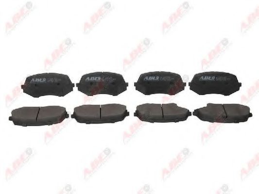 Тормозные колодки ABE C25014ABE Тормозные колодки ABE C25014ABE