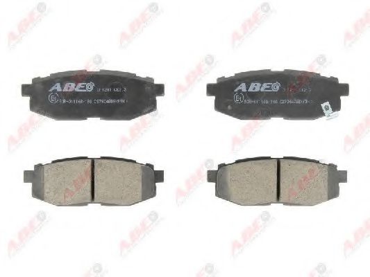 Тормозные колодки ABE C27004ABE