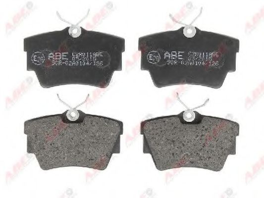 Тормозные колодки ABE C2R011ABE