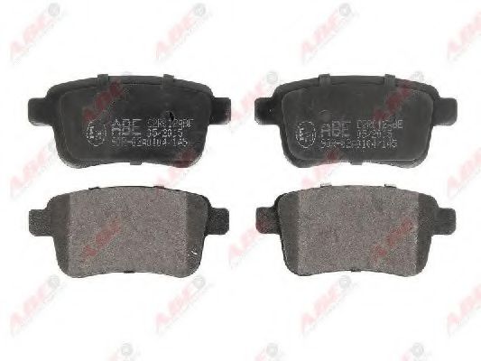 Тормозные колодки ABE C2R012ABE