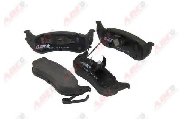 Тормозные колодки ABE C2Y011ABE Тормозные колодки ABE C2Y011ABE